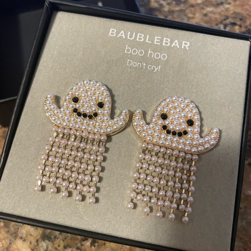BaubleBar Pearl Ghost Earrings UPDATED
